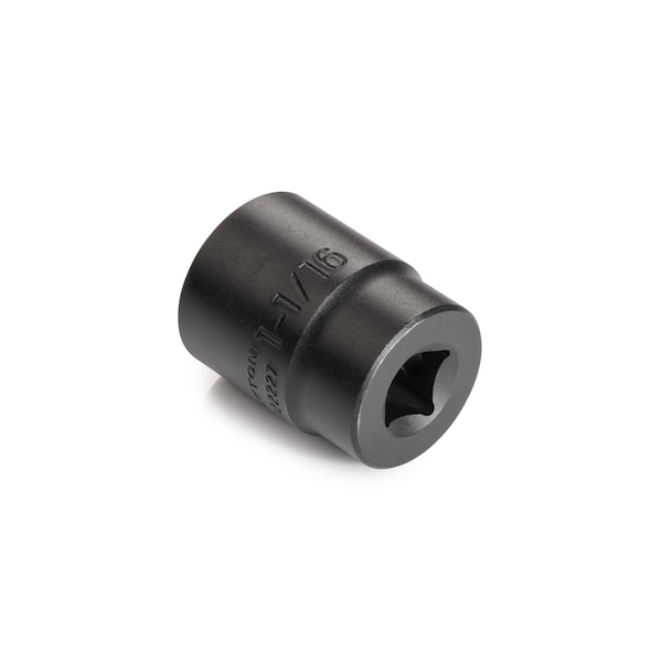 1/2 Inch Drive X 1-1/16 Inch 12-Point Impact Socket